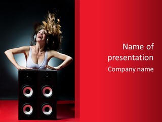 Entertainment Equipment Indoors PowerPoint Template