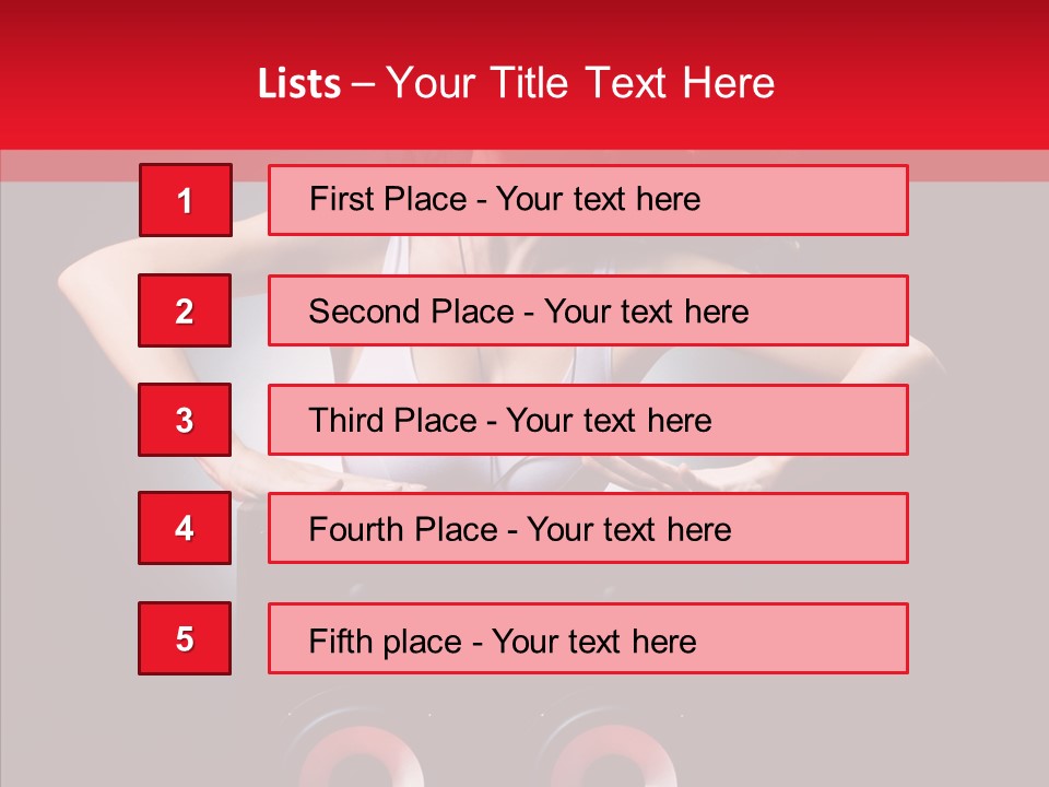 Entertainment Equipment Indoors PowerPoint Template