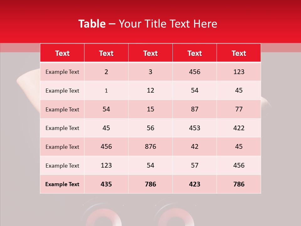 Entertainment Equipment Indoors PowerPoint Template