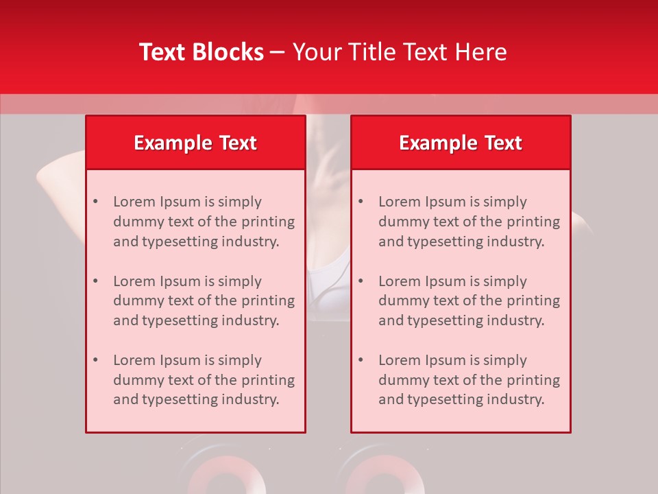 Entertainment Equipment Indoors PowerPoint Template