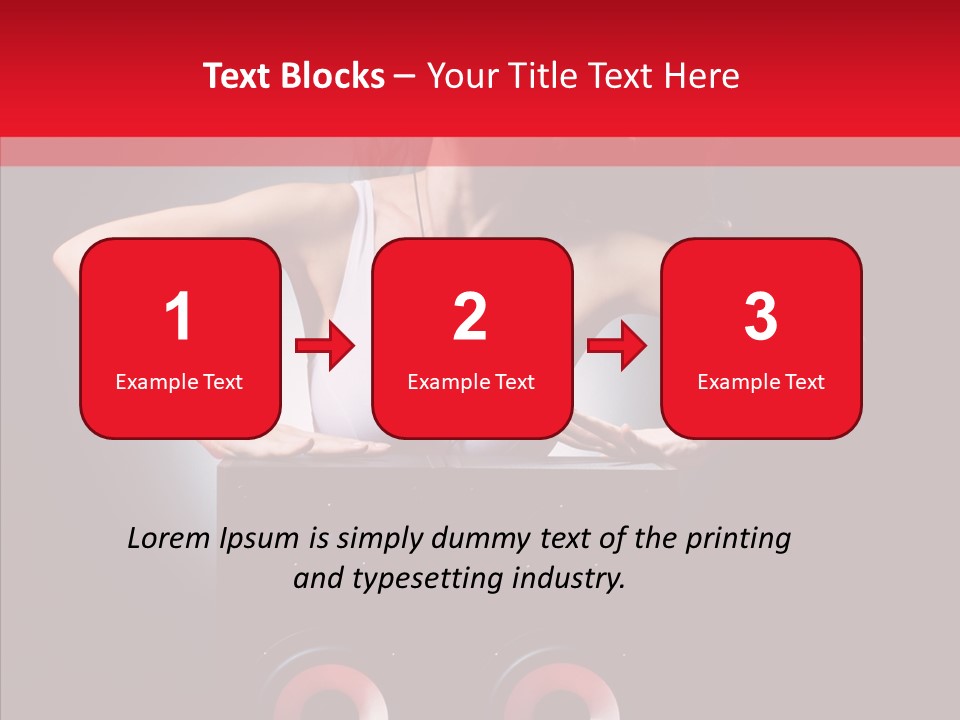 Entertainment Equipment Indoors PowerPoint Template