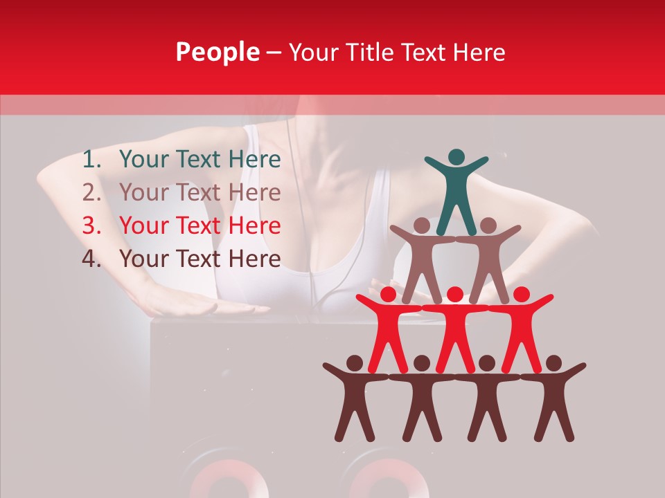 Entertainment Equipment Indoors PowerPoint Template