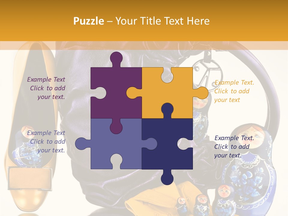 Persons Case Haversack PowerPoint Template