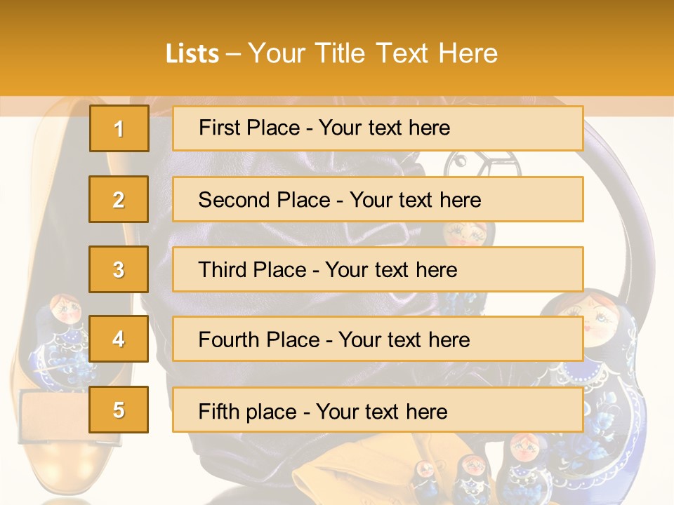 Persons Case Haversack PowerPoint Template