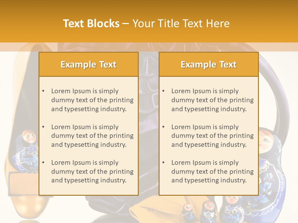 Persons Case Haversack PowerPoint Template