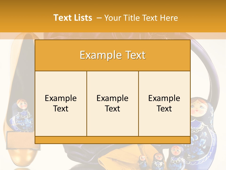 Persons Case Haversack PowerPoint Template
