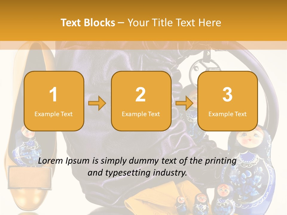 Persons Case Haversack PowerPoint Template