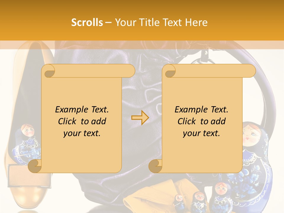 Persons Case Haversack PowerPoint Template