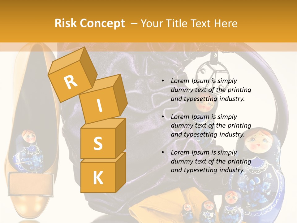 Persons Case Haversack PowerPoint Template