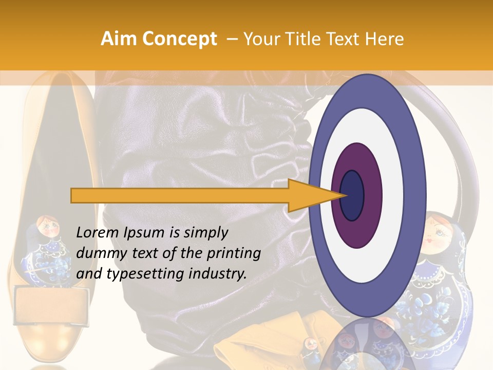 Persons Case Haversack PowerPoint Template