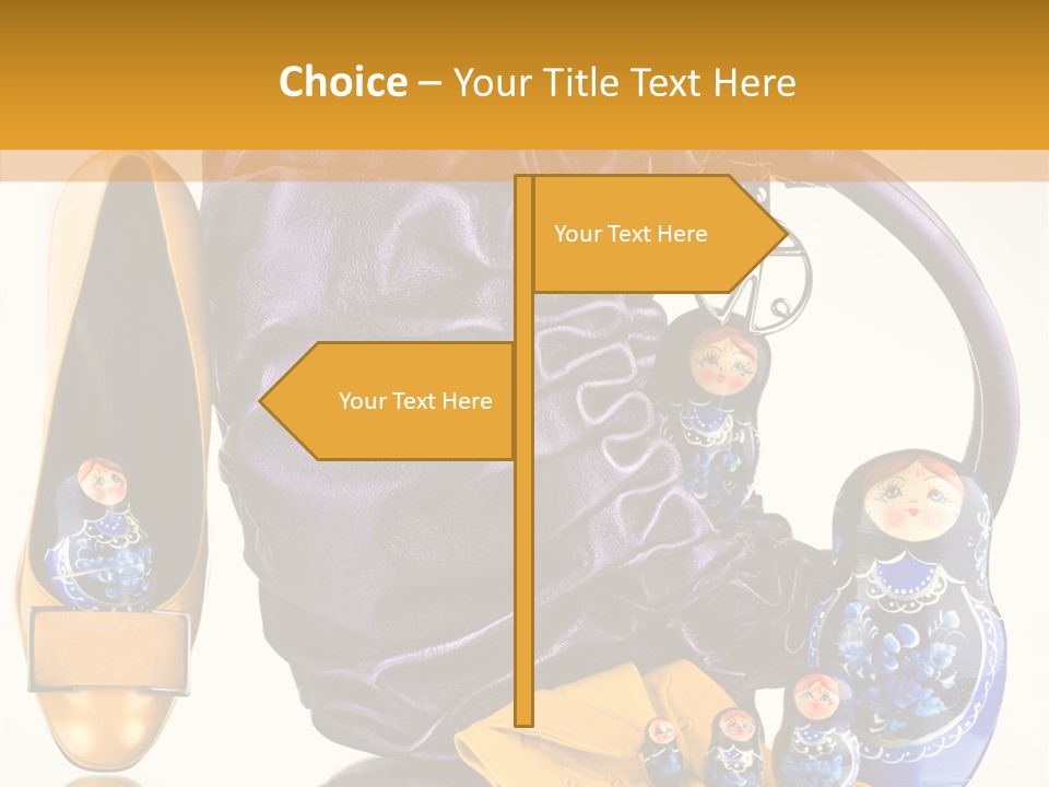 Persons Case Haversack PowerPoint Template