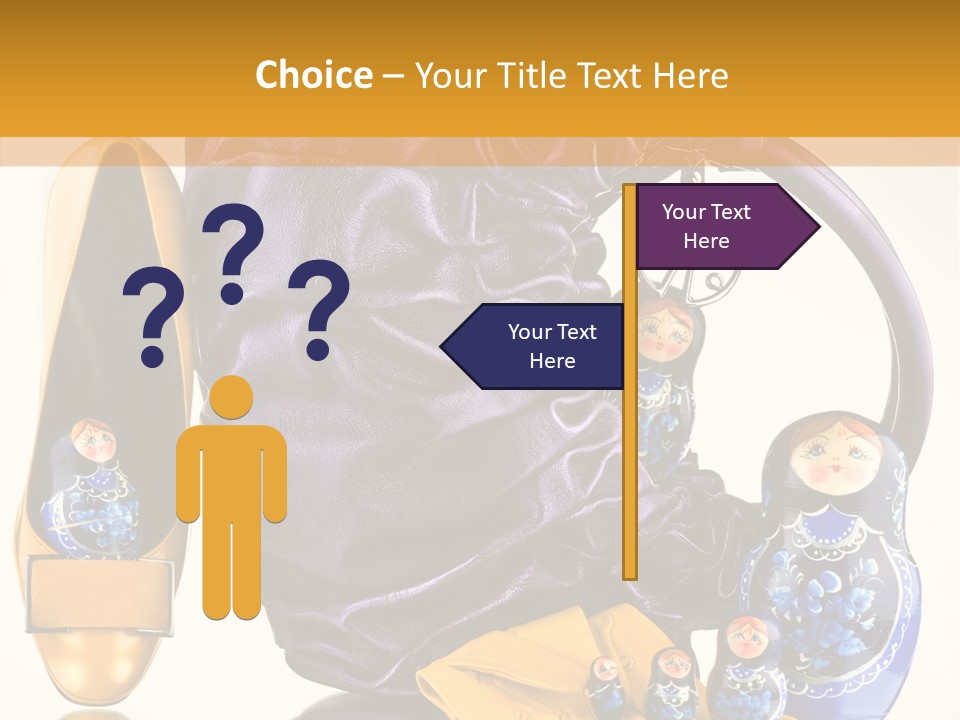 Persons Case Haversack PowerPoint Template