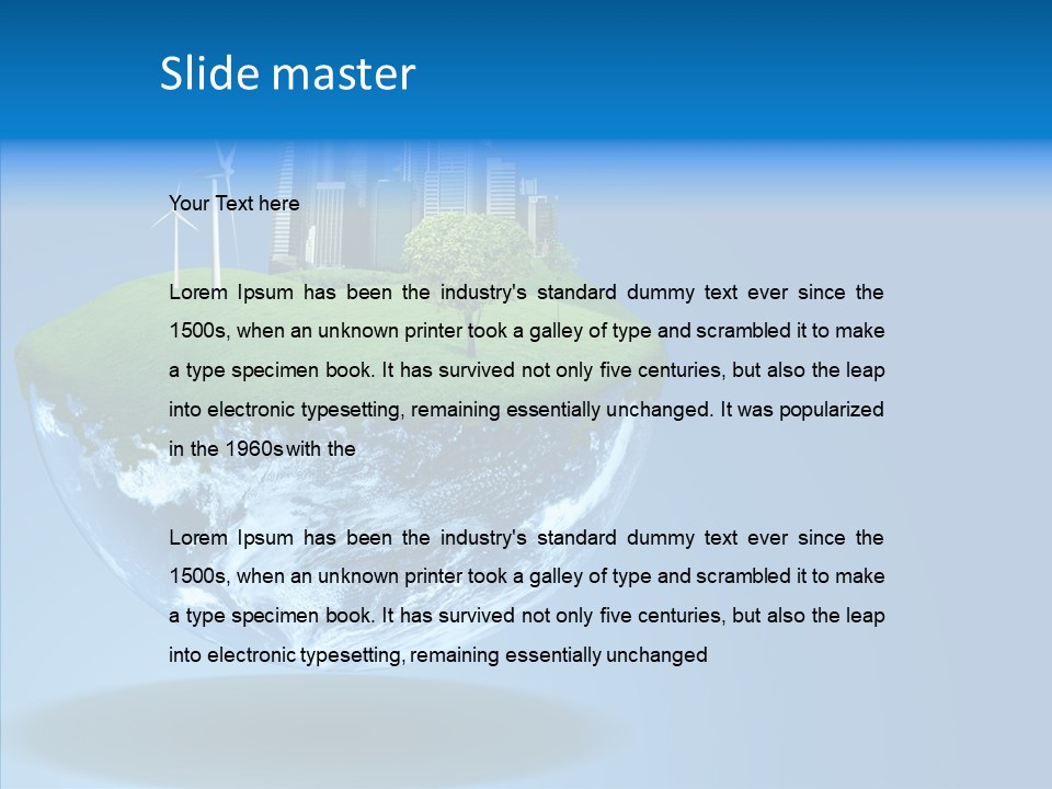 Communication Humorou Writing PowerPoint Template