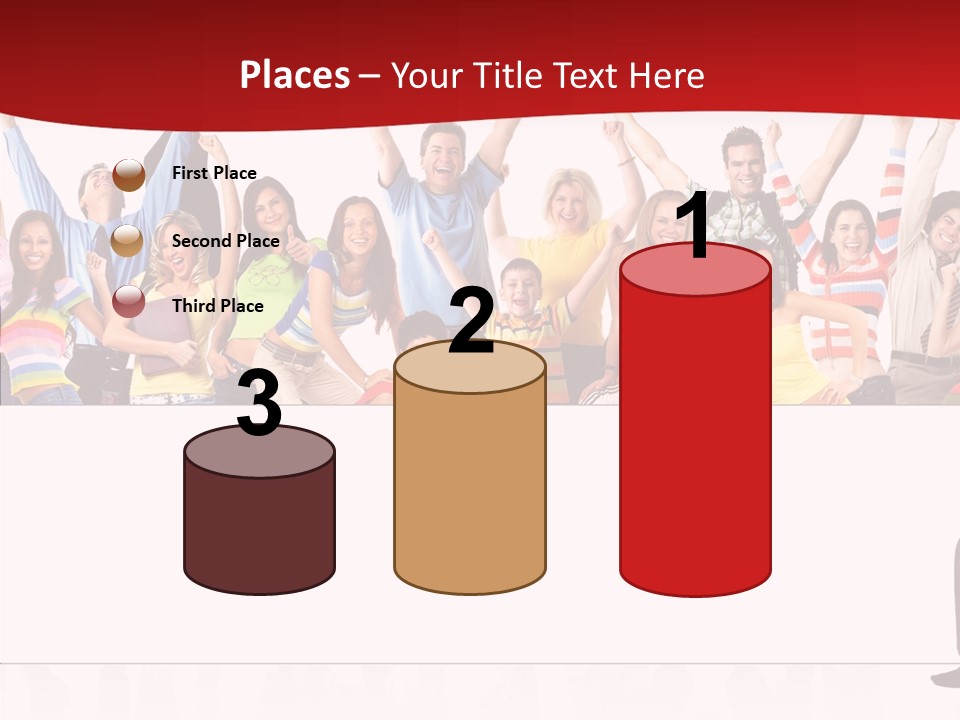 Crowd Euphoria Celebration PowerPoint Template