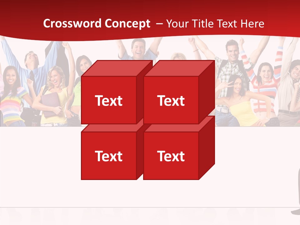 Crowd Euphoria Celebration PowerPoint Template