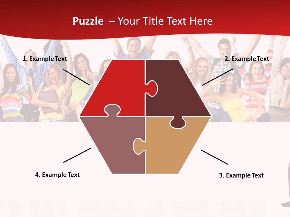 Crowd Euphoria Celebration PowerPoint Template