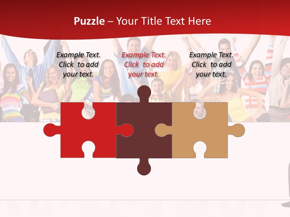 Crowd Euphoria Celebration PowerPoint Template