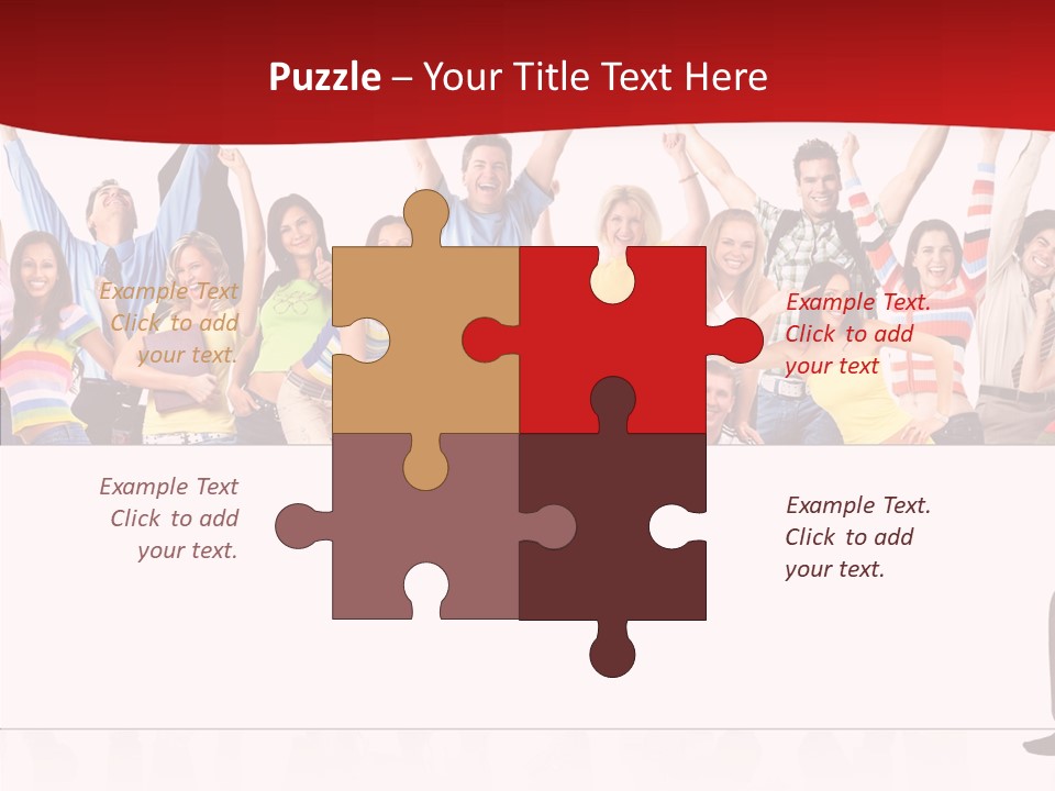 Crowd Euphoria Celebration PowerPoint Template