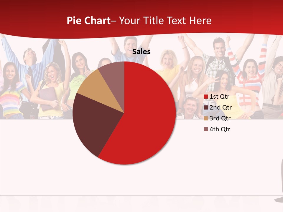 Crowd Euphoria Celebration PowerPoint Template