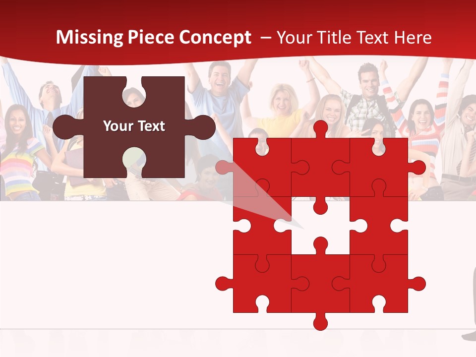 Crowd Euphoria Celebration PowerPoint Template