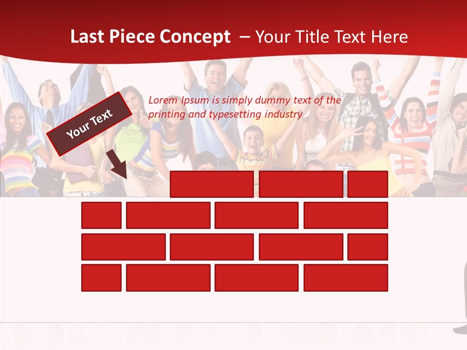 Crowd Euphoria Celebration PowerPoint Template