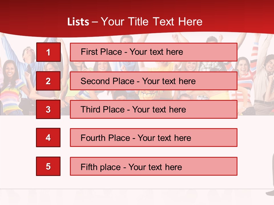 Crowd Euphoria Celebration PowerPoint Template