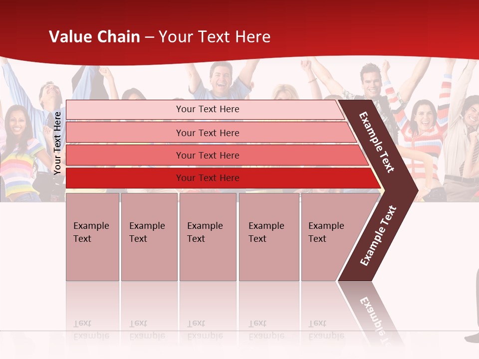 Crowd Euphoria Celebration PowerPoint Template