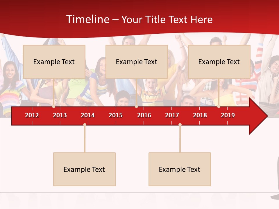 Crowd Euphoria Celebration PowerPoint Template