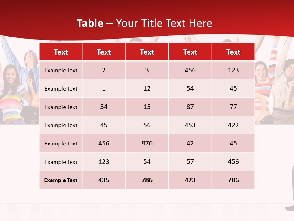 Crowd Euphoria Celebration PowerPoint Template