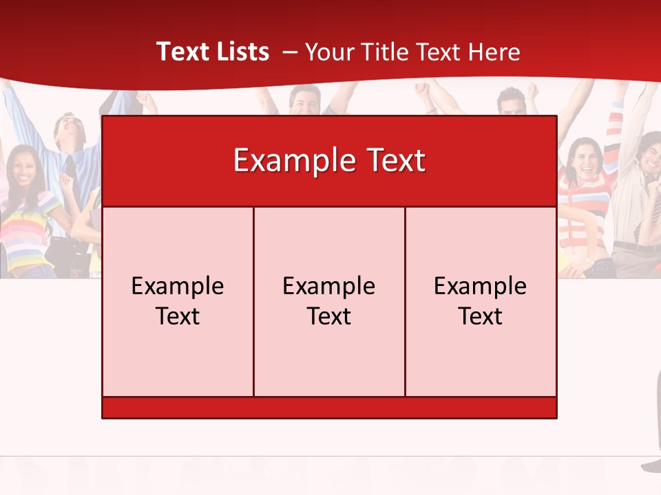 Crowd Euphoria Celebration PowerPoint Template