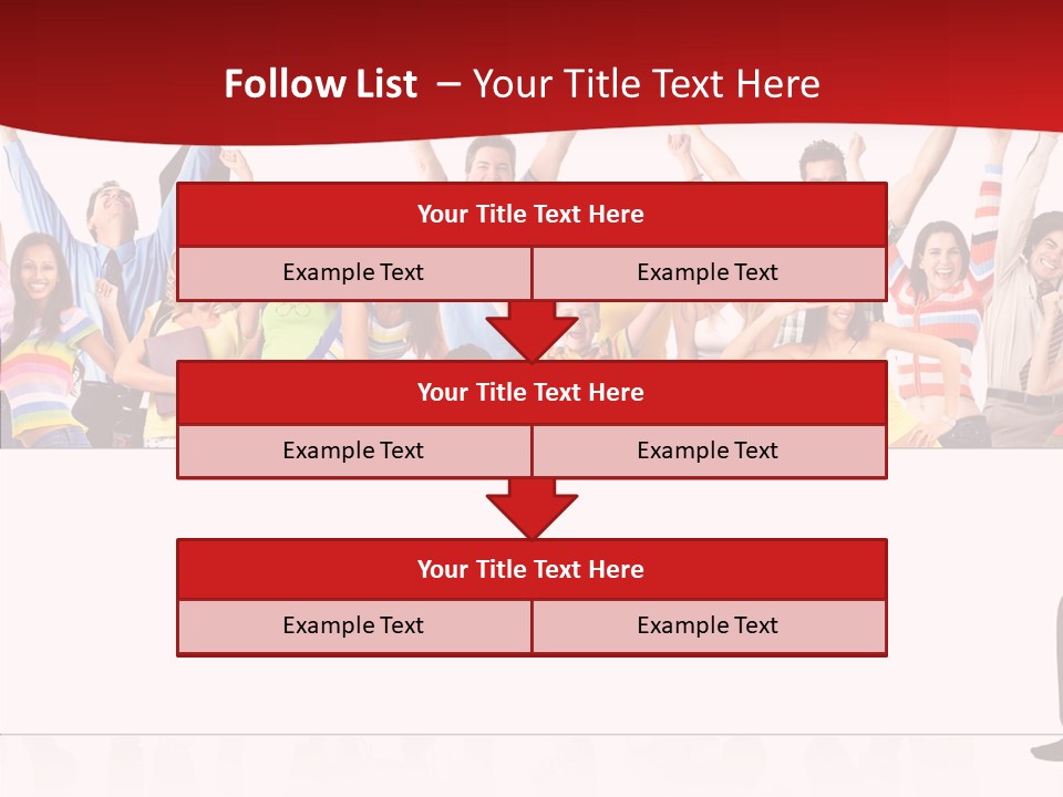 Crowd Euphoria Celebration PowerPoint Template