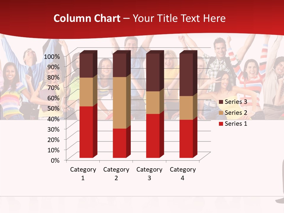 Crowd Euphoria Celebration PowerPoint Template