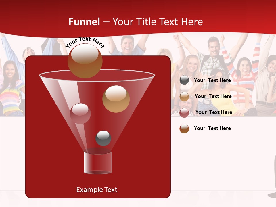 Crowd Euphoria Celebration PowerPoint Template