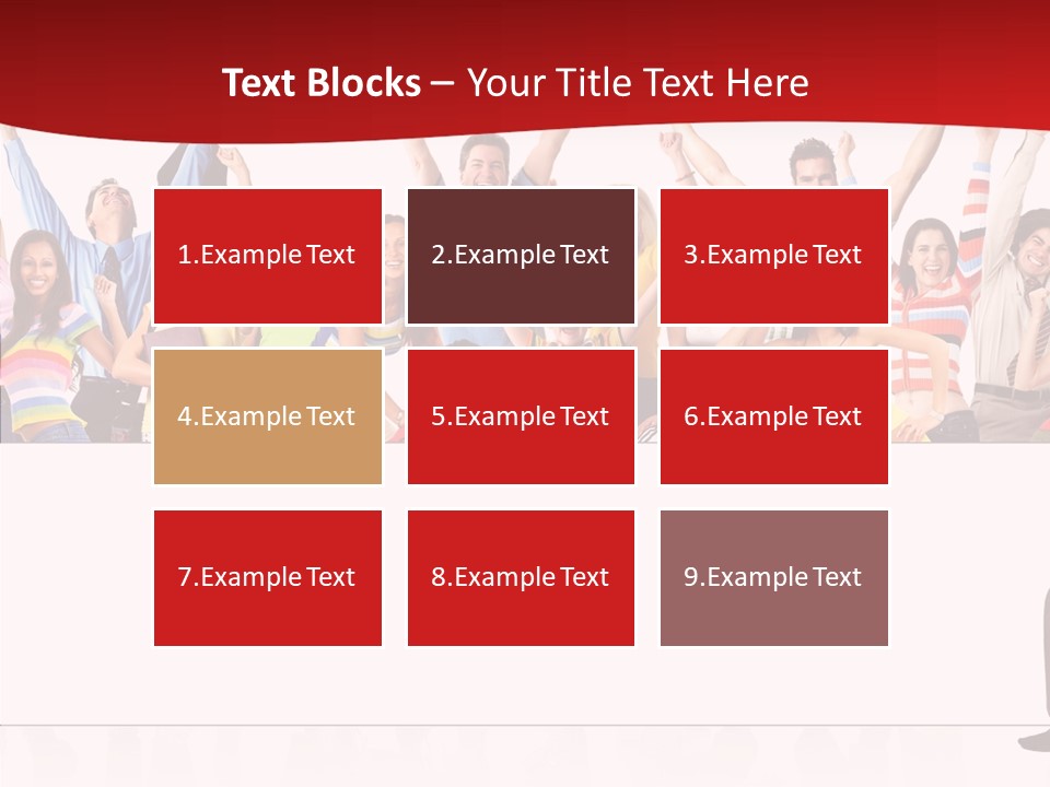 Crowd Euphoria Celebration PowerPoint Template