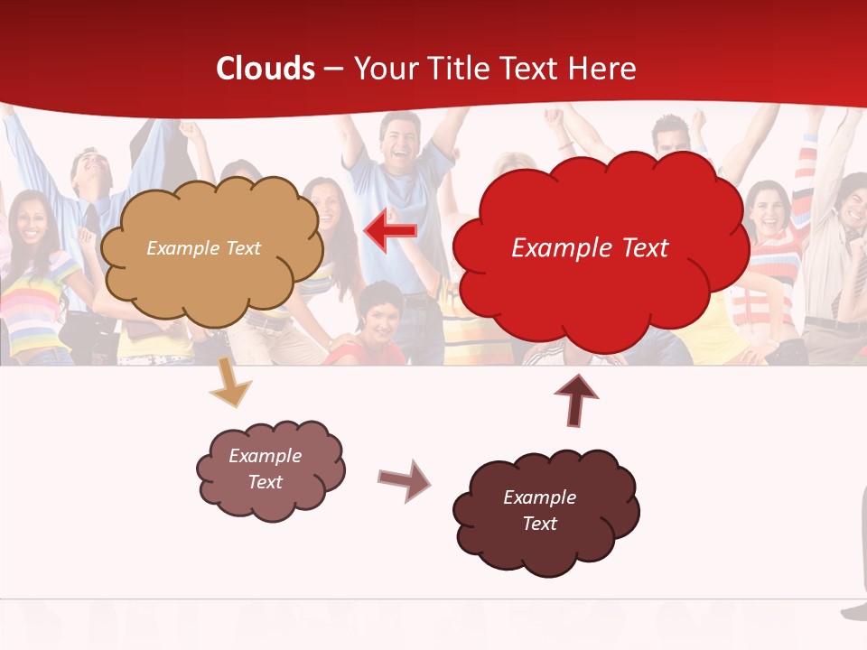 Crowd Euphoria Celebration PowerPoint Template