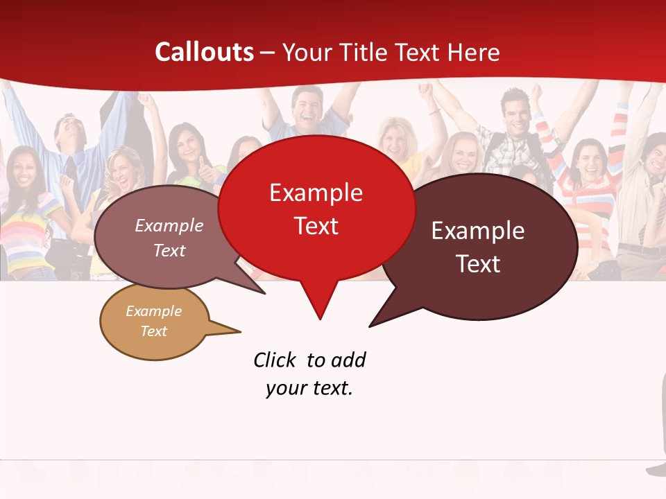 Crowd Euphoria Celebration PowerPoint Template
