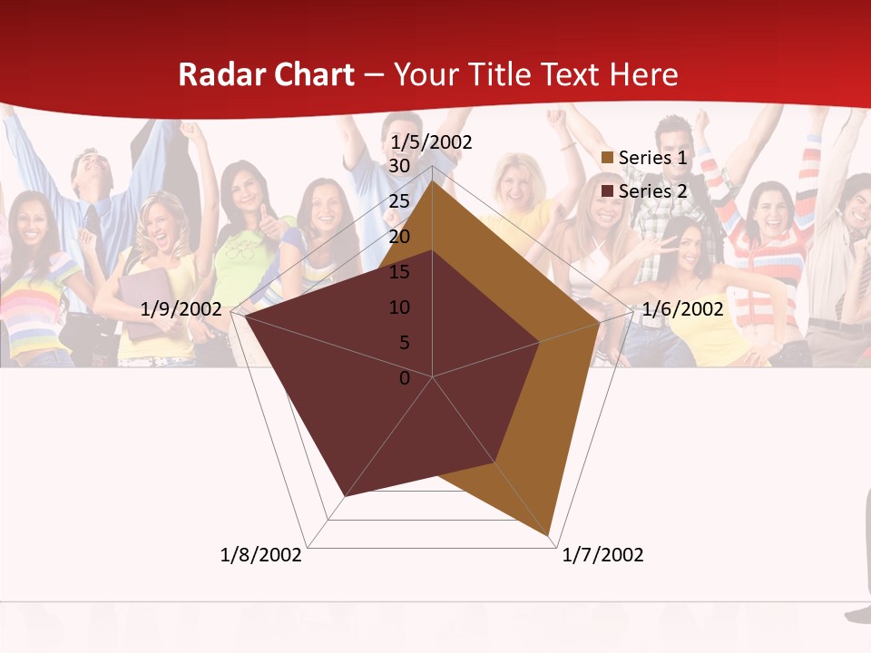 Crowd Euphoria Celebration PowerPoint Template