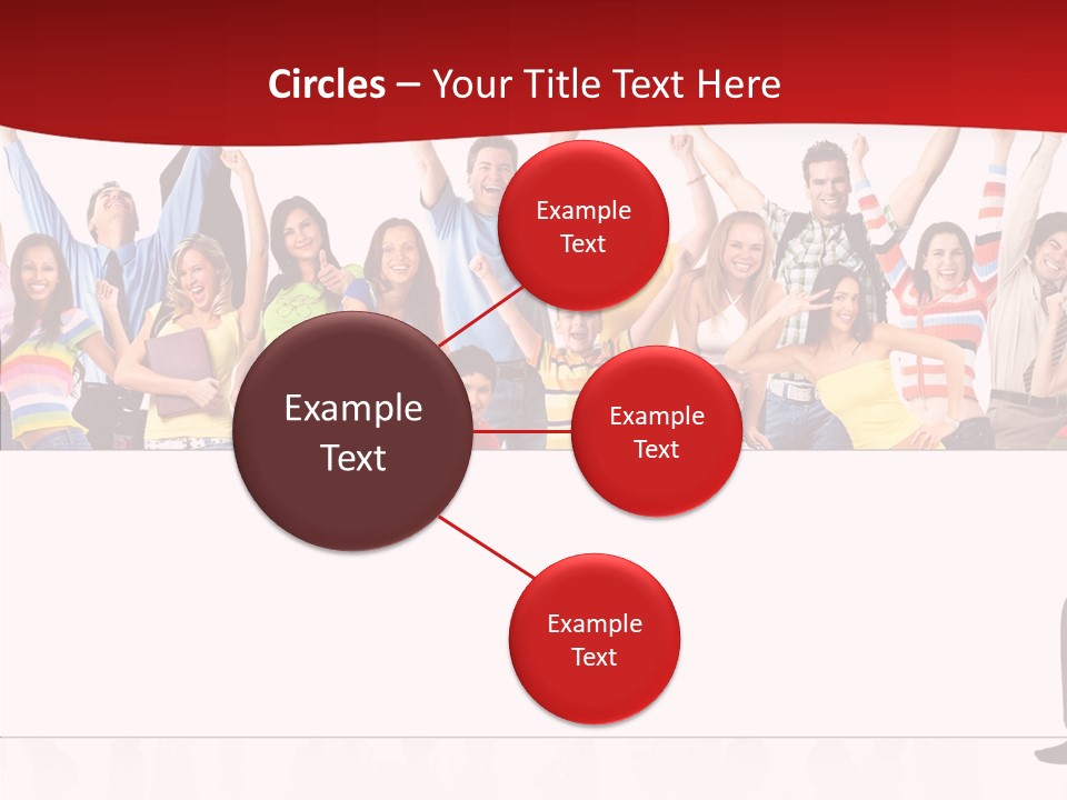 Crowd Euphoria Celebration PowerPoint Template