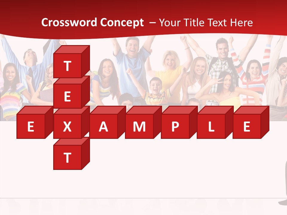 Crowd Euphoria Celebration PowerPoint Template