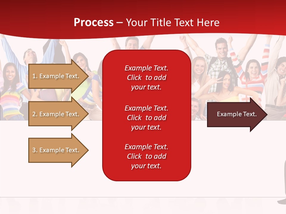 Crowd Euphoria Celebration PowerPoint Template