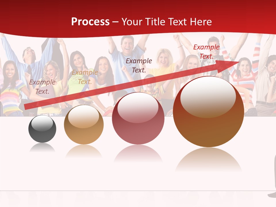 Crowd Euphoria Celebration PowerPoint Template