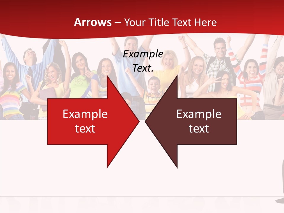 Crowd Euphoria Celebration PowerPoint Template
