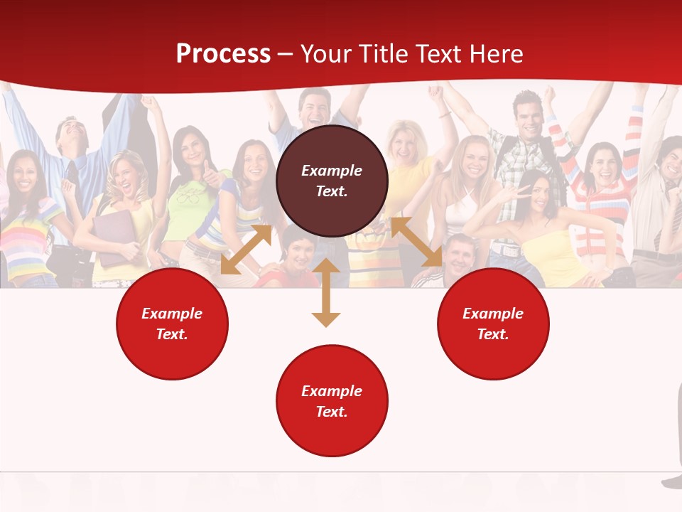 Crowd Euphoria Celebration PowerPoint Template