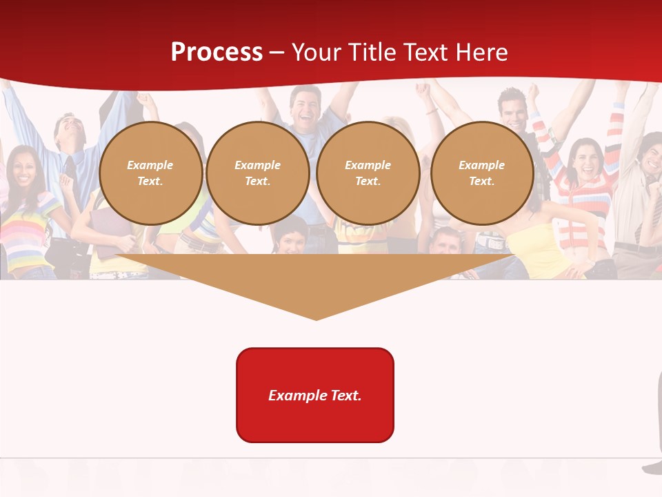 Crowd Euphoria Celebration PowerPoint Template