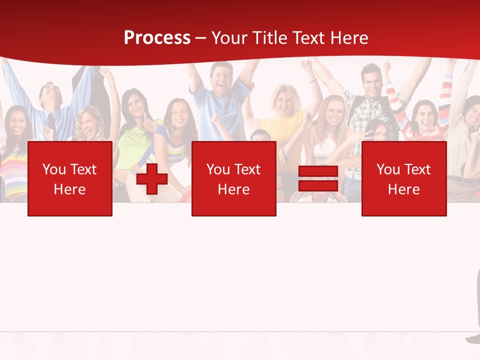 Crowd Euphoria Celebration PowerPoint Template