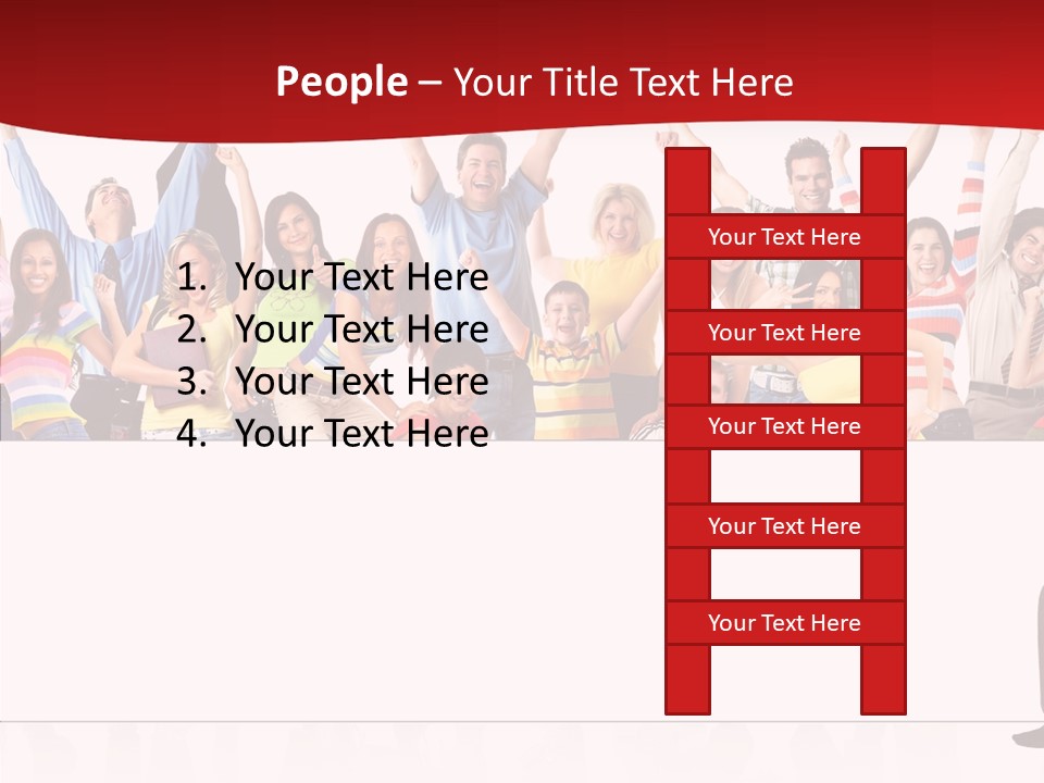 Crowd Euphoria Celebration PowerPoint Template