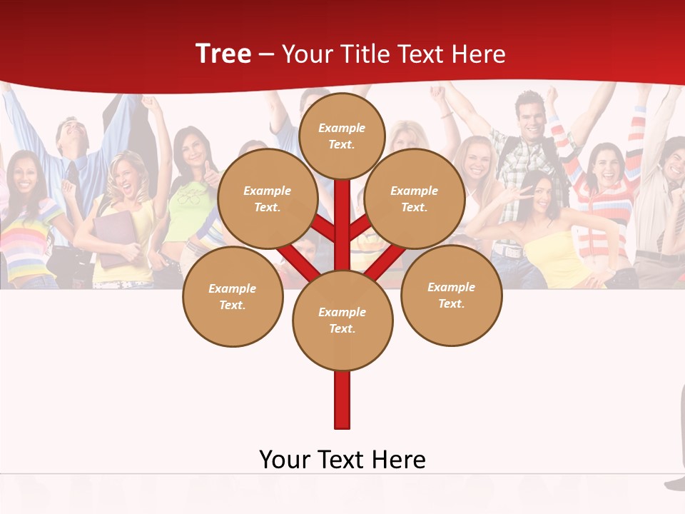 Crowd Euphoria Celebration PowerPoint Template