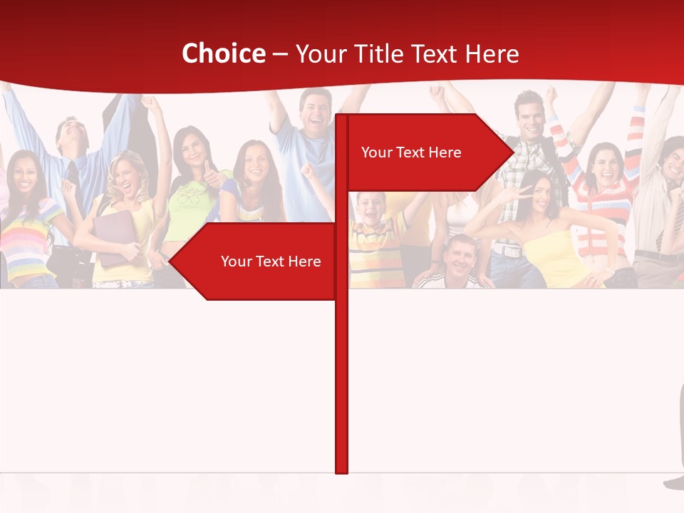 Crowd Euphoria Celebration PowerPoint Template
