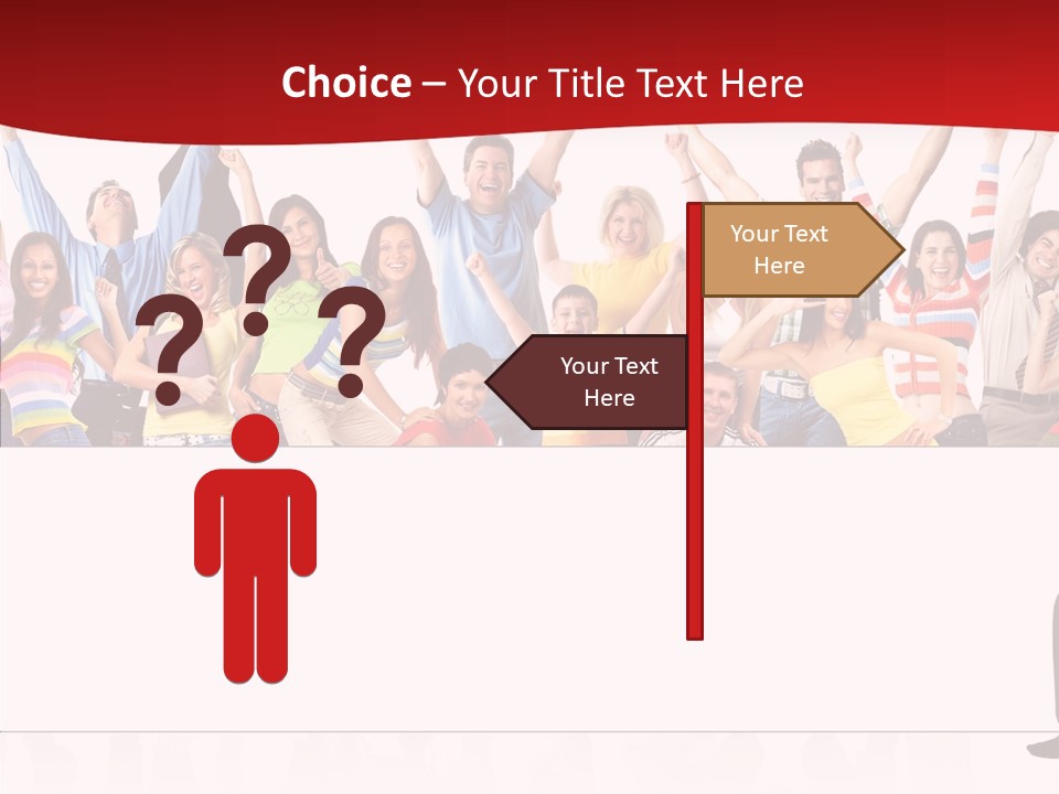 Crowd Euphoria Celebration PowerPoint Template