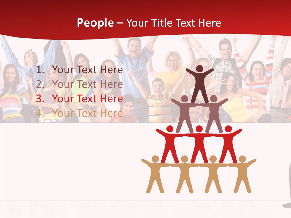 Crowd Euphoria Celebration PowerPoint Template